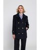 Elle Collection Elle Melton Peacoat - 3