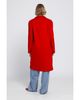 Elle Collection Elle Printed Lining Melton Coat - 2