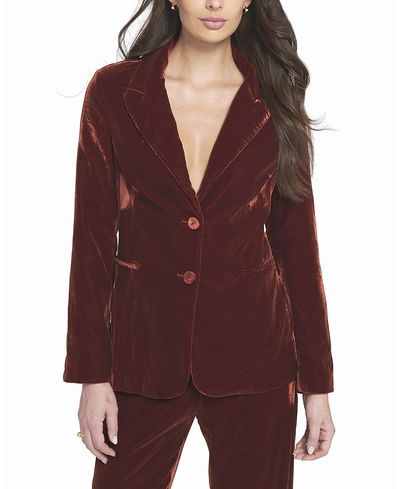 Elle Collection Elle Women's Velvet Blazer