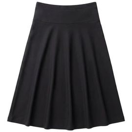 ELLE COUTURE ELLE COUTURE Ponte Pull On Stretch Flared Midi Skirt