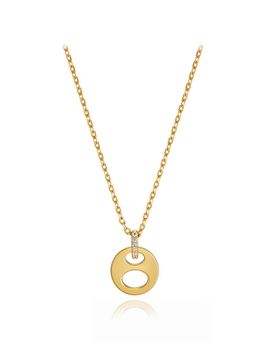 ELLE Jewelry Urban Round Point Necklace (ELBRNN164)