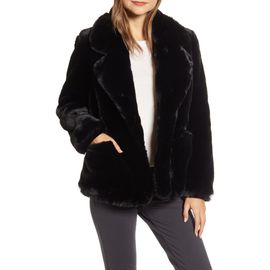 Ellen Tracy Ellen Tracy Faux Fur Jacket