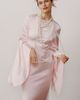 Elliatt Cecile Wide-Sleeve Satin Gown - 1