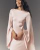 Elliatt Cecile Wide-Sleeve Satin Gown - 4