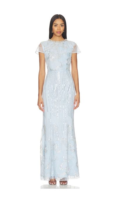 ELLIATT ELLIATT Anabelle Cap Sleeve Gown