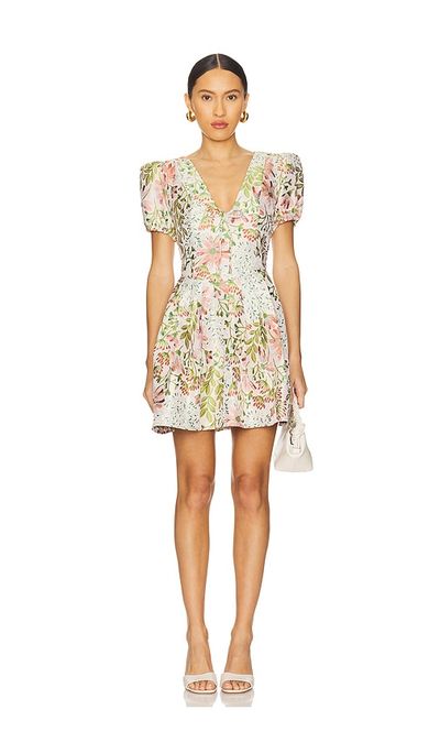 ELLIATT ELLIATT Calaantha Puff Sleeve Mini Dress