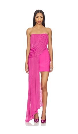 ELLIATT ELLIATT Chantal Asymmetrical Mini Dress