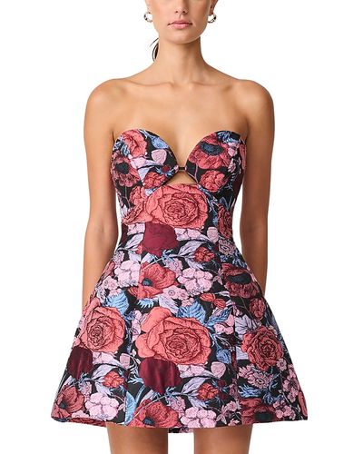 Elliatt Elliatt Delphine Strapless Mini Dress