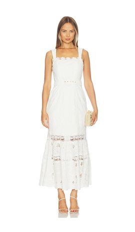 ELLIATT ELLIATT Giovanna Fit And Flare Maxi Dress