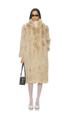 ELLIATT ELLIATT Lux Faux Fur Coat