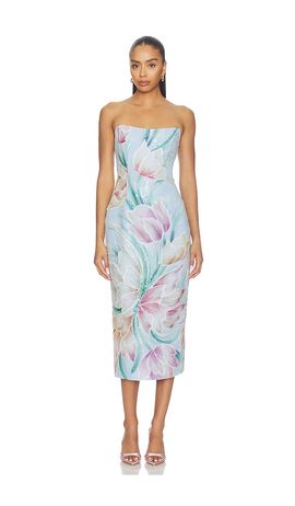 ELLIATT ELLIATT Priselle Strapless Midi Dress