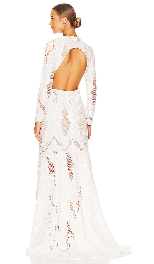 knee length dresses for ladies Pre-Order Tilly Maxi Dress by Elliatt – White Runway main image 1