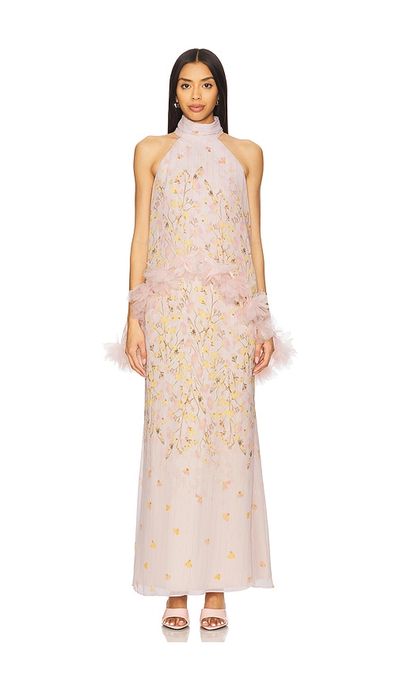 ELLIATT ELLIATT Tulsia Cape Maxi Dress