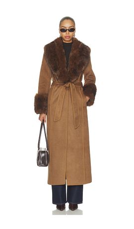 ELLIATT ELLIATT Veldra Fur Panel Coat