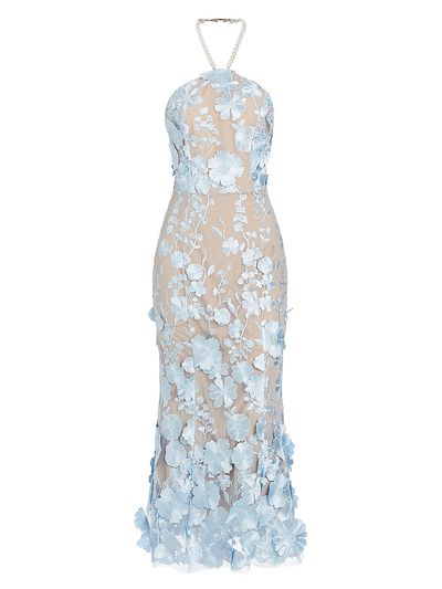elliatt floral lace midi dress Helena Strapless Midi Dress - White - XL main image 1