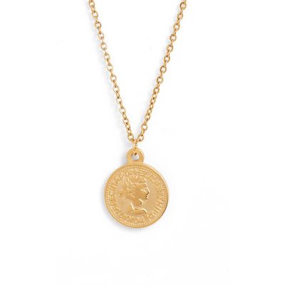 Ellie Vail Ellie Vail Genesis Coin Pendant Necklace