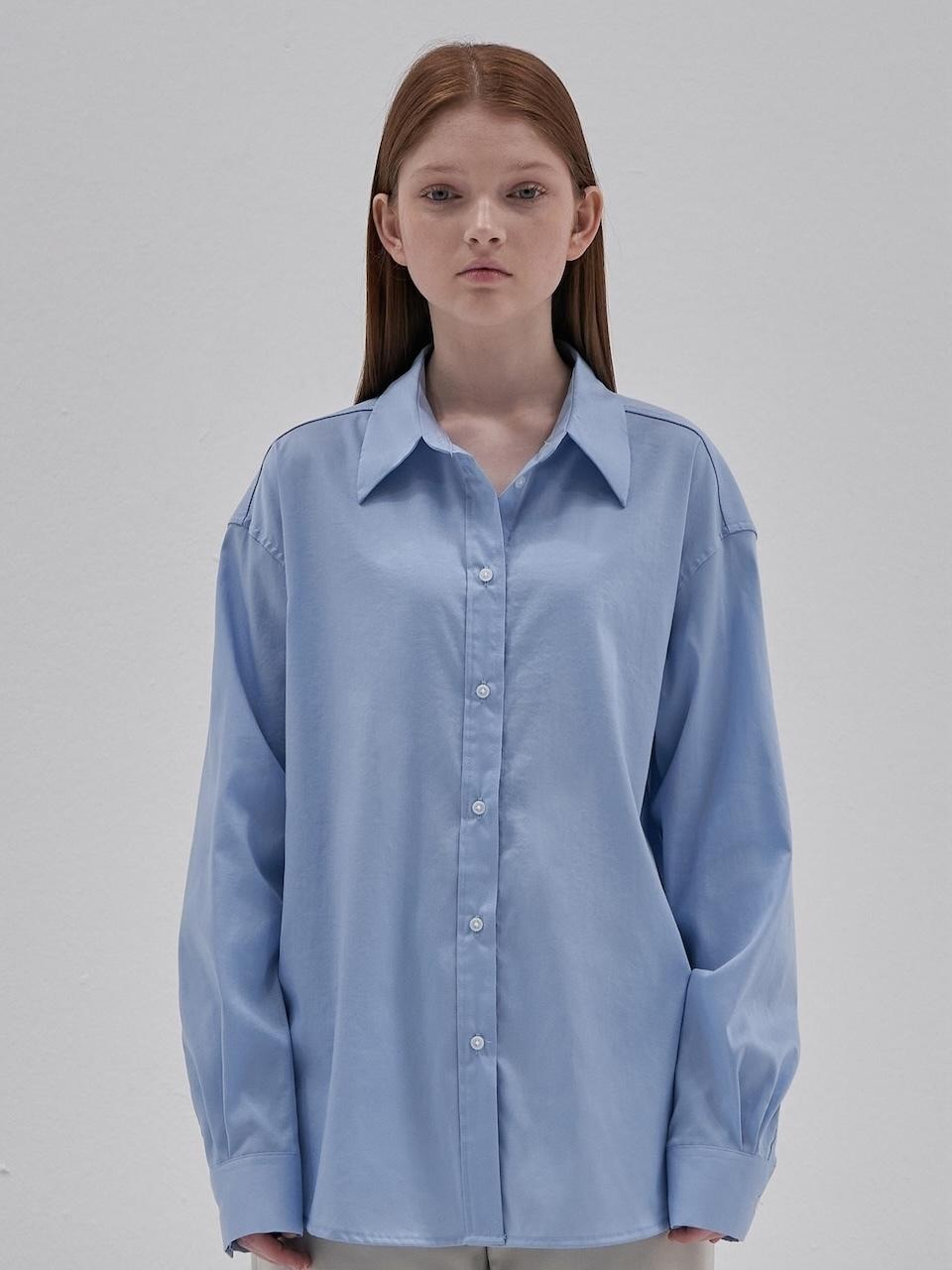 ELLIOTI Wrinkle Free Classy Shirts_Sky Blue