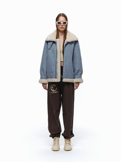 ellonarc Denim Fur Mustang_Light Blue