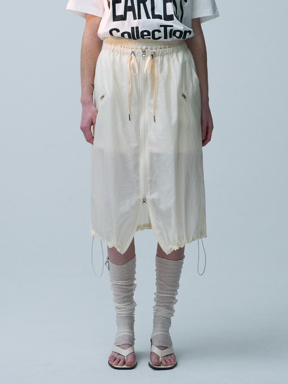 ellonarc Nylon Two-Way Skirt