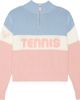 Ellsworth + Ivey Ellsworth + Ivey Madison Quarter-Zip Sweater Tennis Colorblock - 1