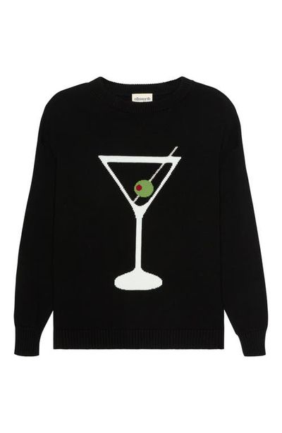 Ellsworth + Ivey Ellsworth + Ivey Riley Crewneck Sweater - Martini Glass