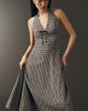 Elodie 100% Cotton Halter Midi Dress - 4