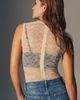 Elodie Artis Sheer Lace Sleeveless Bodysuit - 3