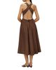 Elodie The Label Elodie Audrey Brown Dress - 2