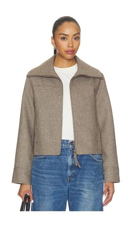Elodie the Label Elodie the Label Beatrice Zip Front Jacket