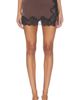 Elodie the Label Elodie the Label Claude Satin Mini Skirt - 1