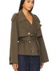 Elodie the Label Elodie the Label Elodie Eleanor Cropped Trench Coat - 2