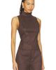Elodie the Label Elodie the Label Etienne Faux Suede Top - 2