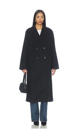 Elodie the Label Elodie the Label Hudson Double Breast Midi Coat