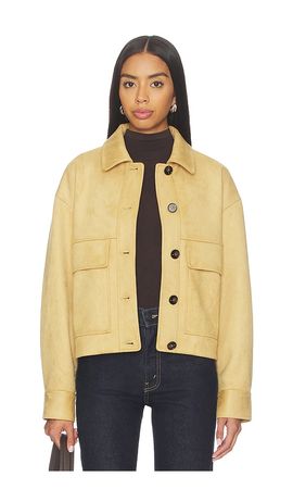 Elodie the Label Elodie the Label Liora Vegan Suede Jacket