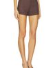 Elodie the Label Elodie the Label Marais Faux Suede Shorts - 2