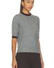 Elodie the Label Elodie the Label Sloane Contrast Crew Neck Sweater - 2