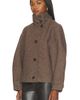 Elodie the Label Elodie the Label Walker High Neck Short Coat - 2