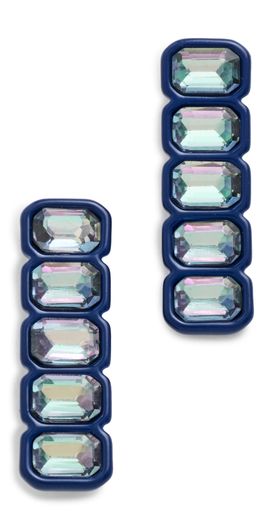 Elsie Frieda Elsie Frieda Spray Coated Linear Post Earrings Moody Blues One