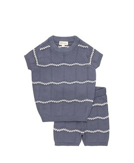 Ely's & Co. Ely's & Co. Boys' Looms Holland Collection Wave Knit 2 Piece Set