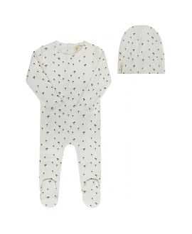 Ely's & Co. Ely's & Co. Boys' Printed Palm Trees Collection Footie + Beanie
