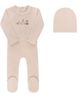 Ely's & Co. Ely's & Co. Embroidered ABC Collection - Footie & Hat - 1