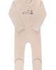 Ely's & Co. Ely's & Co. Embroidered ABC Collection - Footie & Hat - 2