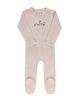 Ely's & Co. Ely's & Co. Embroidered ABC Collection Footie - 1