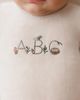 Ely's & Co. Ely's & Co. Embroidered ABC Collection Footie - 2