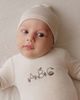 Ely's & Co. Ely's & Co. Embroidered ABC Collection Footie - 4