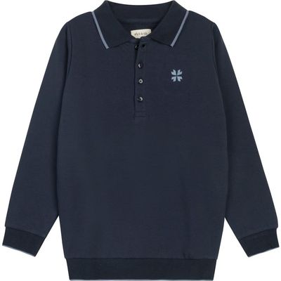 Ely's & Co. Ely's & Co. Embroidered Clover Collection - Boys Polo