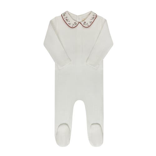 Ely's & Co. Ely's & Co. Embroidered Collar Collection - Footie
