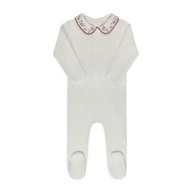 Ely's & Co. Ely's & Co. Embroidered Collar Collection - Footie