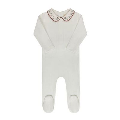 Ely's & Co. Ely's & Co. Embroidered Collar Collection - Footie