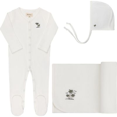 Ely's & Co. Ely's & Co. Embroidered Collar Collection - Layette Set